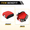 Ford F-150 (2015-2020) - Anti-Scratch Black Red Center Console Lid Armrest Cover