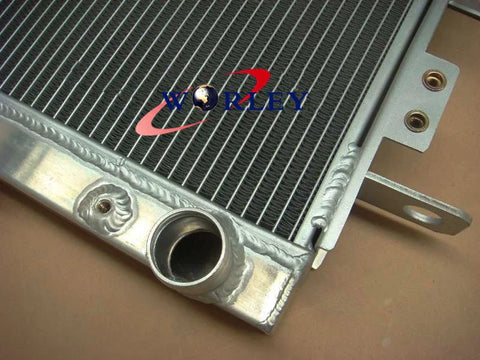 Toyota Landcruiser HDJ78 HDJ79 HZJ78 HZJ79 Alloy Radiator + Red Hose (1990-2007)