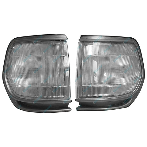 Toyota Landcruiser 80 Series Sahara 1990-1997 LH+RH Front Corner Lights Pair