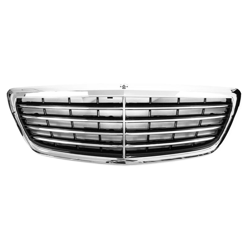 Mercedes Benz S-Class W222 Chrome Front Grille (2014-2023)
