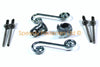 2 x Dzus D4 AJ5 40 Panel Quick Release Fastener Quarter Turn Slotted + Clips