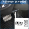 Subaru Legacy Automatic Footrest Pedals Cover Set (2015-2019)