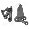 Suzuki GSXR600 GSXR750 (2006-2010) Black Alloy Rider Front Foot Pegs