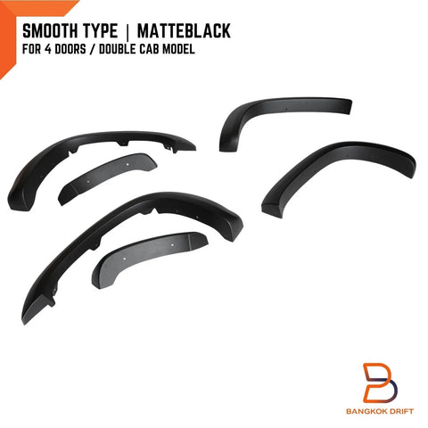 Toyota Hilux MK4 MK5 3" Matte Black Fender Flares (1997-2004)