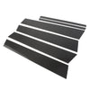 BMW 3 Series Carbon Fiber Window B Pillar Trim Covers (2013-2018)