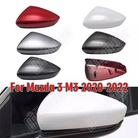 Mazda 3 2 x Side Mirror Cap Covers (2020–2022)