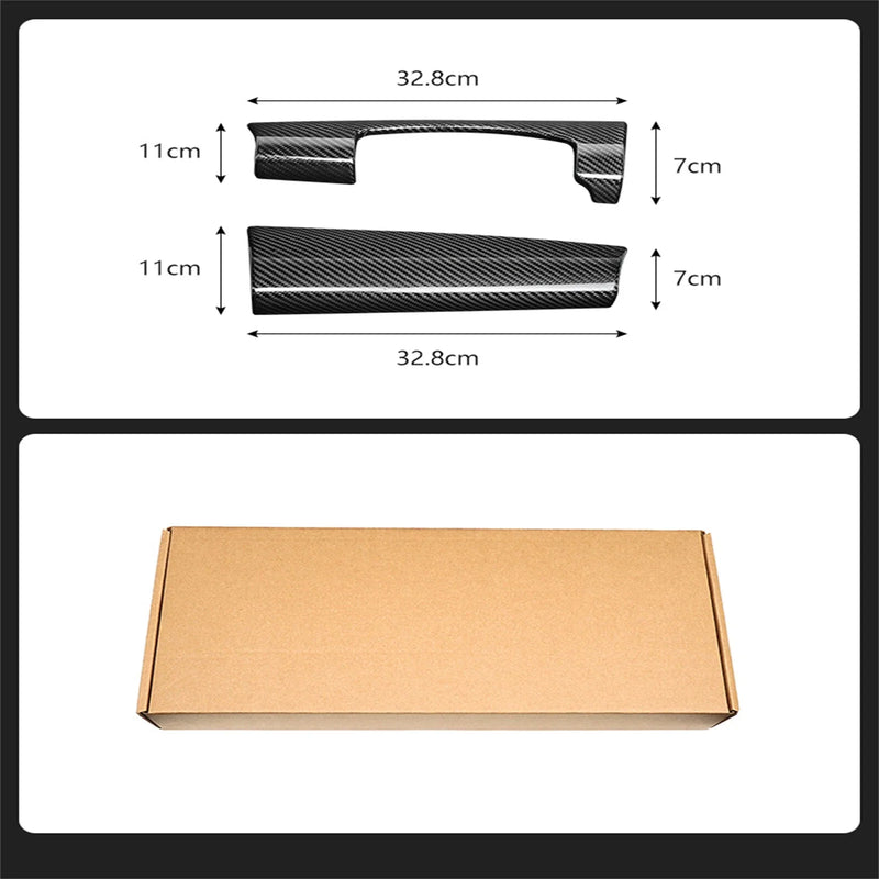 Mini F55 F56 Carbon Fiber Center Instrument Panel Trim Cover (14-22)