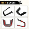 Jeep Wrangler JL JLU Steering Wheel Cover Trims (2018-2024)