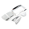 Harley Touring Electra Street Glide Tri Line Gauge Stereo Accent Set (2014-2022)