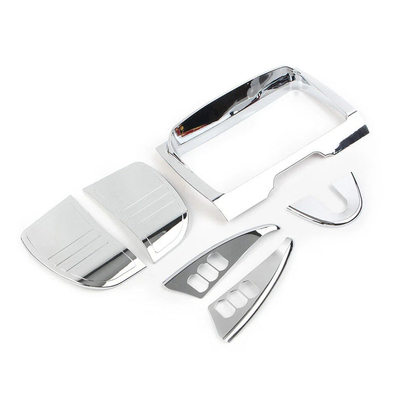 Harley Touring Electra Street Glide Tri Line Gauge Stereo Accent Set (2014-2022)
