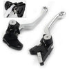 Kawasaki KLX250 D-TRACKER (1993-1997) SILVER Dirt Clutch Brake Levers