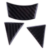 BMW 5 Series E60 E61 Carbon Fiber Steering Wheel Button Cover (2005-2010)