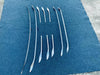 Toyota Harrier Venza Front Central Grille Decor Molding Steel Trim (2020-2024)