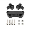 Harley Dyna, Softail, Sportster 2" Handlebar Risers & Top Clamps