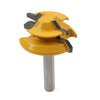 Woodworking Tool Lock Miter Router Bit 1/4'' Shank Tungsten 45°