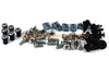 Honda CBR600RR Acciaio Inox carenatura & parabrezza Bulloni e dzus