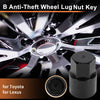 Toyota / Lexus Locking Nut Key Socket Removal Tool B Wheel Lock Lug Nut