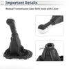 Chevrolet Spark (2011-2015) Faux Leather Speed Gear Shifter Knob W/ Cover