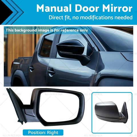 Ford Ranger PJ / PK Right Driver Side Door Mirror (2006-2011)