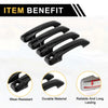 Toyota Tundra (2007-2020) Black 4 x Car Exterior Door Handle Covers