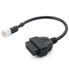 YAMAHA YZF-R125, MT-125 3Pin to 16Pin OBD2 Diagnostic Scanner Adapter Cable