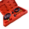 Cars Fuel Pump Pressure Tester and Vacuum Gauge Kit with Spare Adapters