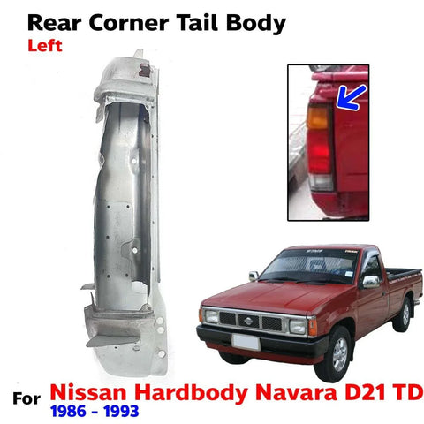 For Nissan Navara D21 TD Pickup Truck 1986-93 Rear Gate Tail Body Corner Left