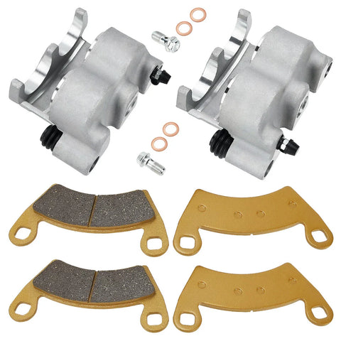 Polaris Ranger Crew XP 900 1000 Front Brake Calipers & Pads / (2017–2019)