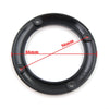 2pcs 2 inch Audio Speaker Cover Mask Frame Grille Black