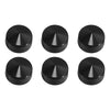 Harley Softail Twin Cam Black Bolt Toppers Caps Cover Set (1984-2006)