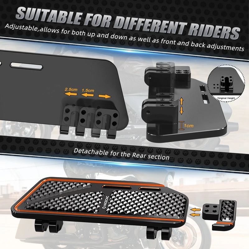 Harley Heritage Softail FLST Classic CNC Rider Footboard 13.74" (2000-2011)
