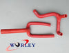 Husqvarna CR125 WR125 (2006-2013) WHITE Silicone Radiator Hose Kit