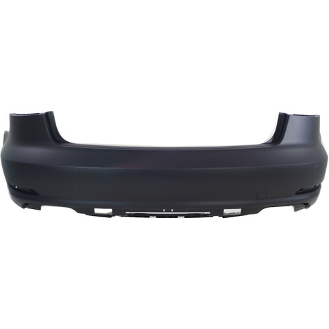 Bumper Cover Fascia Rear for Audi A3 Quattro 15-16