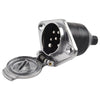 Europe Style Trailer Socket Connector Adapter 7-Pin 24V