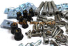 Motorcycle Fairing Bolts & Dzus 158 Piece Universal Race Track Pack