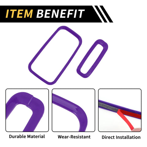 Jeep Wrangler JK JKU Console Gear Shift Ring Panel Cover Trim (2007-2018)