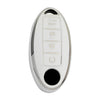 Nissan Murano, Versa, Note TPU 4-Button Key Shell Housing Cover (2015-2023)