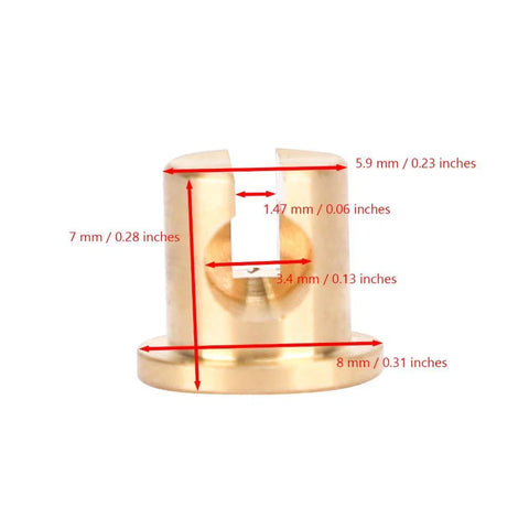 Polaris Suzuki Yamaha ATV Throttle Cable End Joint Guide Nut
