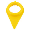 Car PU Yellow Wheel Nut Indicator 19mm 25PC