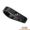 Harley 1 x 1-1/4" Black Handlebar Throttle Cable Clamp