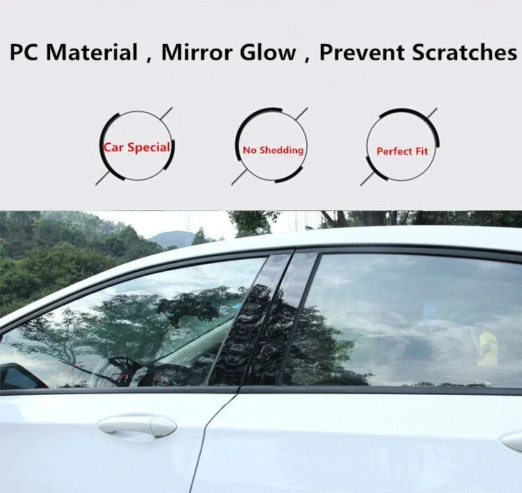 Hyundai Tucson 6 x Pillar Posts Door Trim Cover (2006–2014)