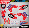 Yamaha YZF 450 (2010-2013) ACTIVE STYLE Stickers Custom Graphics Full Kit