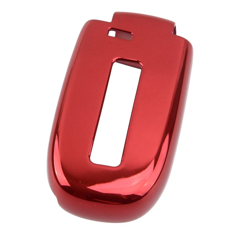 Jeep Compass Renegade Red TPU Remote Key Shell Cover (2017-2023)