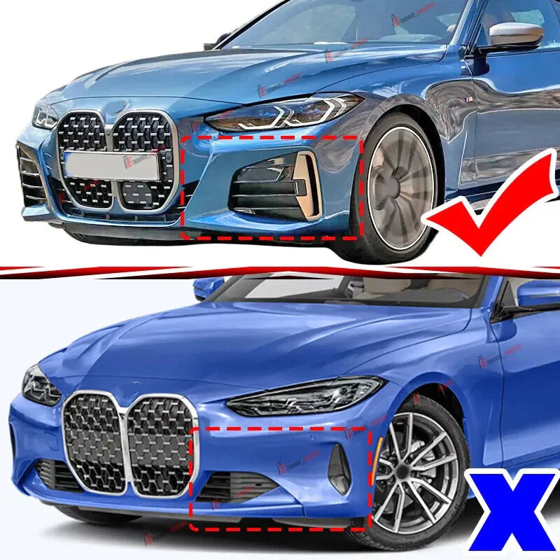 BMW 4 Series G22 G23 430i M440i Gloss Black Front Grille (2021-2024)