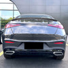 Benz GLC Coupe C254 AMG (2023-2024) Carbon Look 1x Rear Boot Spoiler Lip