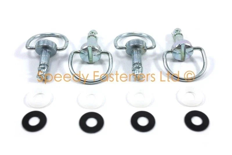 Motorcycle dzus screws / 4 x / dzus fastener quick release quarter turn