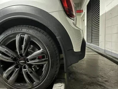 Mini Cooper JCW 4 x Splash Guards Mud Flaps Fender (2015–2024)