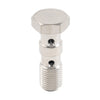 Make & Model Stainless Double Banjo Bolt 3/8x24 AN3 Brake Adaptor