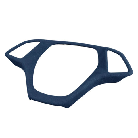 Chevrolet Corvette C7 (2014-2019) Blue Suede Steering Wheel Cover