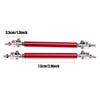 75mm Red Adjustable Front Bumper Rod Splitter Strut Support
